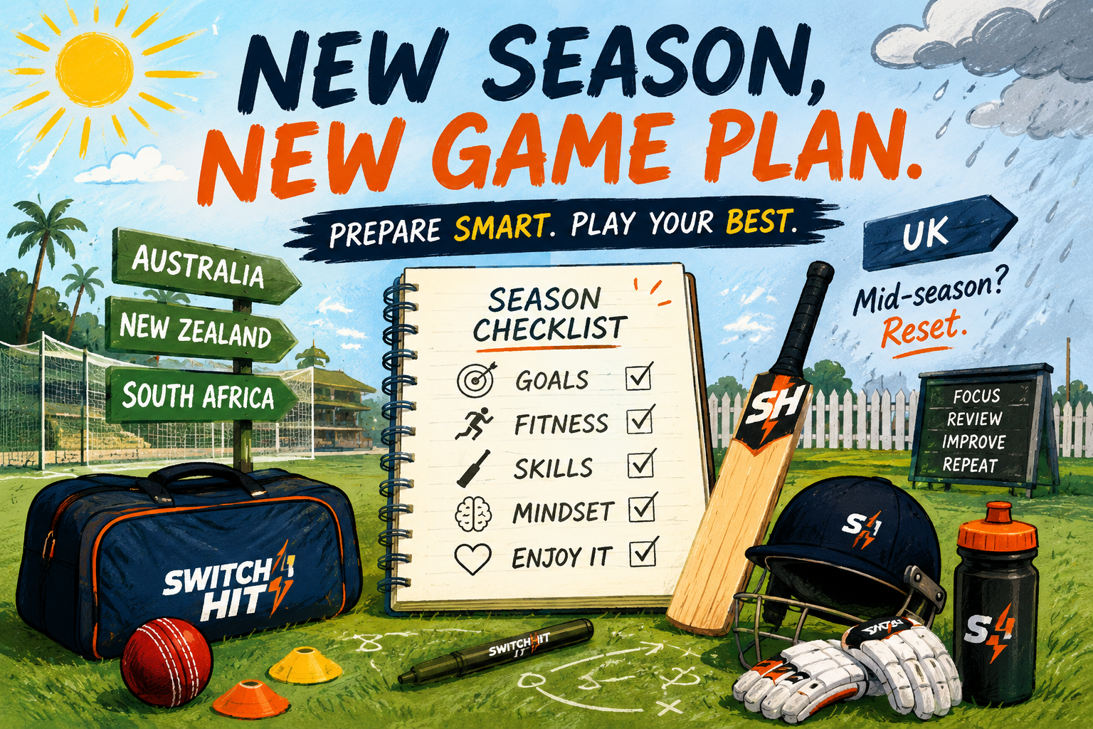 Switch Hit cricket season preparation